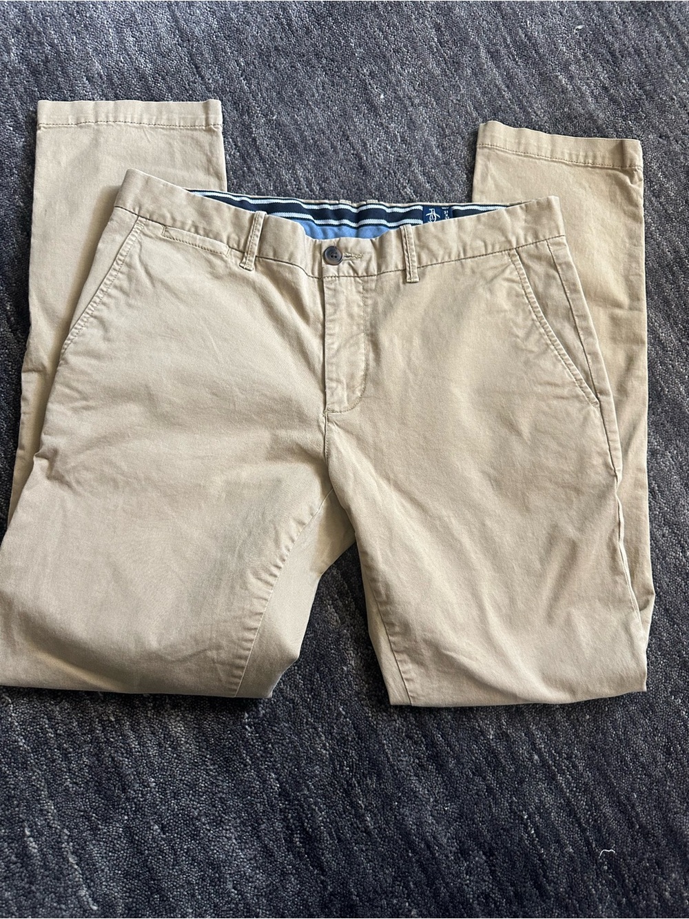 Original Penguin Men's Tan Chino Pants
